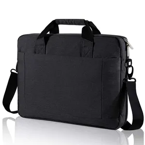 15.6 Inch Large Capacity Water Resistant Expandable Business Laptop Bag Men Classic Business Bag