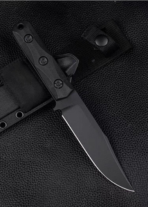 Cuchillo Táctico Personalizable BK EK50, Hoja Fija de Acero Inoxidable de Alta Calidad, Punta Caída, G10, OEM, Uso en Exteriores, Funda DIY - Product Image 2