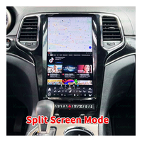 Navegador Android de 13.6 Pulgadas Estilo Tesla para Jeep Grand Cherokee 2014-2020 Radio de Coche Multimedia Autoestéreo con CarPlay Inalámbrico y 4G