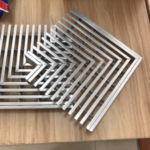 304 Paslanmaz Çelik Korkuluk Sistemi, Ev ve Ticari Kullanımlarda <span class=keywords><strong>Metal</strong></span> Levha İşleme İçin Uygundur - Product Image 1