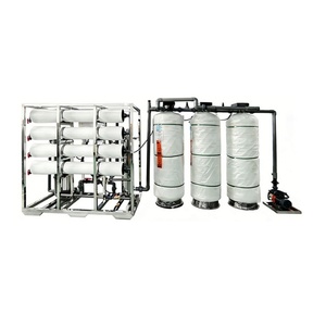 Machine de traitement des eaux souterraines de rivière 4000L/h, systèmes de pompage par osmose inverse RO, UV, ozone, certifiée CE, fonctionnement automatique 24h/24 - Product Image 1