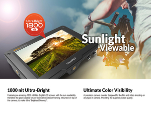 Lilliput H7 7 Inch Siêu Sáng 1800Nit Máy Ảnh DSLR Trường <span class=keywords><strong>Monitor</strong></span> Full HD 1920X1200 4K <span class=keywords><strong>HDMI</strong></span> Đầu Vào Đầu Ra - Product Image 4