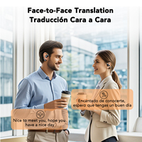 Écouteurs sans fil sportifs Erazer Xf23 Bluetooth 5.4 étanches, qualité sonore Hi-Fi, écran tactile haute définition, traduction numérique