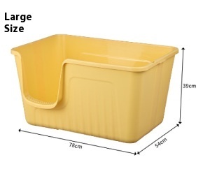 Lettiera Automatica per Gatti di Alta Qualità, Ecologica, Grande Capacità, Struttura Cava, Design con Cassetto in Plastica, Facile da Pulire - Product Image 6