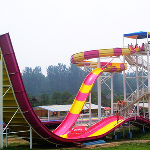 Professional Supply Commercial Fiberglass Water Park Equipment Water <strong>Slide</strong> <strong>Pool</strong> <strong>Slides</strong> for Outdoor - Product Image 3