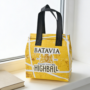 Sac isotherme personnalisé avec logo, en non-tissé, pour produits surgelés, boissons froides, pizzas, livraison à emporter pour restaurants - Product Image 2