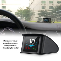 P10 HUD système OBDII odomètre type compteur de vitesse tachymètre jauges mètre universel numérique velocimètre projuctor affichage tête haute