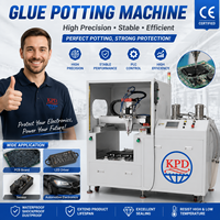 Máquina Dispensadora de Pegamento AB Automática Visual Inteligente de 2 Partes, Sistema de Encolado de Alta Precisión de 3 Ejes para Uso Industrial