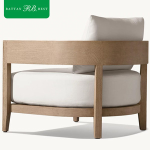 <span class=keywords><strong>Chaise</strong></span> longue d'extérieur moderne <span class=keywords><strong>de</strong></span> luxe en bois vieilli <span class=keywords><strong>pour</strong></span> 6 personnes <span class=keywords><strong>pour</strong></span> plage, complexe hôtelier, cour, patio - Product Image 3