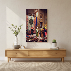Famous Glass Art Living Room Canvas Decor - Printed Canvas Artwork,<b>WRAPPED</b> CANVAS - Product Image 3