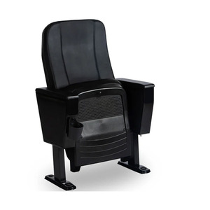 강당 의자 빨간색 독립형 베이스 영화관 의자 - Product Image 2