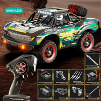 Радиоуправляемый шорт-корс грузовик JJ 1:18, 4WD, бесщеточный, полностью пропорциональный, 4-канальный, высокоскоростной внедорожный профессиональный гоночный автомобиль, 60 км/ч