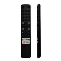 Control Remoto Universal Inteligente con Voz y Pantalla LCD LED Android TV HUAYU RC902V FMRG para Todos los TCL