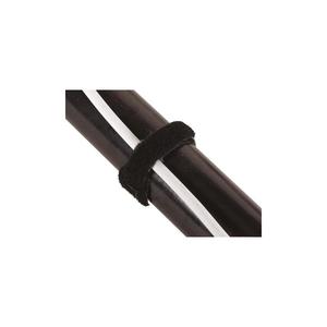 Perel <b>BLACK</b> <b>HOOK</b>&LOOP CABLE STRAPS - 12.5 x 300 mm (10 pcs) - Product Image 2