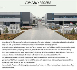 منزل حاوية شحن معدلة بطول 40 قدمًا، كابينة معيشة قابلة للتوسيع ومتنقلة، منزل فولاذي مسبق الصنع للسكن والمكاتب ومواقع التخييم - Product Image 6