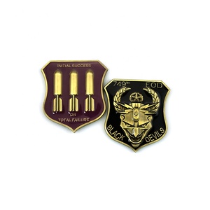 China Kunshan Factory Direct Wholesale Custom Antique Gold Plated Metal Badges 3d Rotating Spin Challenge <strong>Coins</strong> - Product Image 6