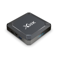 Nuevo Receptor de TV Android 13 X98K con Chip RK3528, 2GB RAM/16GB ROM o 4GB RAM/32GB ROM, Wifi6 Dual 2.4G/5G, 4K Smart TV Box