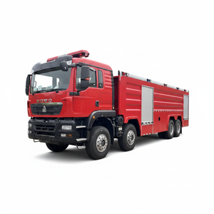 Camión <span class=keywords><strong>de</strong></span> <span class=keywords><strong>Bomberos</strong></span> Howo 8x4 con Tanque <span class=keywords><strong>de</strong></span> Espuma y Agua <span class=keywords><strong>de</strong></span> Gran Capacidad, 460HP, para Rescate <span class=keywords><strong>de</strong></span> Emergencia en Incendios Urbanos e Industriales - Product Image 1