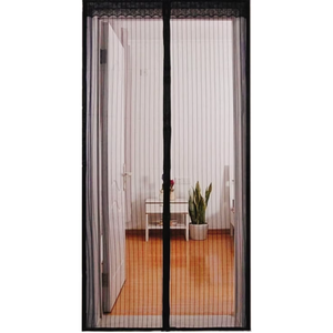 Prezzo di fabbrica mani libere invisibile schermo in fibra di vetro maglia magnetico insetto per balcone Anti-zanzara porta a rete tenda - Product Image 1