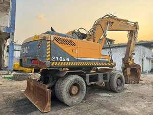 Excavadora de Ruedas Usada Hyundai 210W-9 Modelo 2018 Fabricada en Corea con Motor PLC, Caja de Cambios, Bomba, Rodamiento, Capacidad de la Cuchara de 1.34m3 - Product Image 4