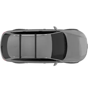 Evrensel alüminyum araba tavan portbagajı crossbars ağır düşük gürültü çati raf çapraz raylar Forester Subaru