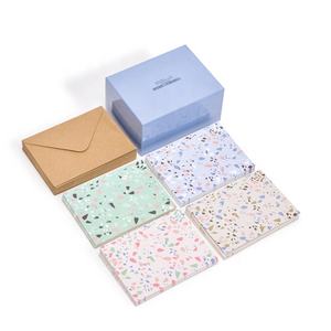 Tùy chỉnh in ấn Quà Tặng trống thiệp chúc mừng giấy vàng lá thẻ sinh nhật số lượng lớn kinh doanh Cảm ơn bạn thẻ với phong bì - Product Image 6