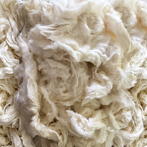 Coton brut combernoil blanchi, matériau de rembourrage respirant, fibres blanches et moelleuses pour oreillers et matelas - Product Image 1