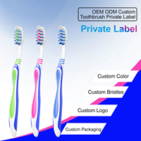 Usine de brosses à dents OEM ODM, brosses orthodontiques et pour prothèses dentaires, emballage personnalisé, impression de logo, CE FDA