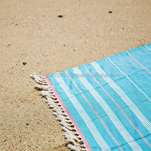 Eti Turkish Hamam SERVIETTES Vente en gros-100X180CM Turquoise Pestemal Collection - Product Image 1