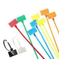 XJH - Etiquetas de Nylon Ecológicas con Certificación CE ROHS, Autoblocantes y Coloridas para Cables Eléctricos de 4-12 Pulgadas, 4*200