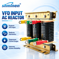 Réacteur AC triphasé SHMINEN SLK 380V pour variateur de fréquence (VFD) 30A-50A – Réacteur AC en cuivre personnalisé 380VAC