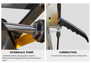 Manueller Hydraulischer Scherenhubtisch |   Schwerlast-Hubtisch für Lagerhallen |   Fußpedal-Hydraulik-Hebewagen - Product Image 4