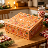 Caja de Regalo Rígida con Diseño Floral Vintage para Fiestas, Personalizable para Té, Vino, Bebidas, Dulces, Comestibles, Embalaje OEM ODM, Caja de Cartón Impresa