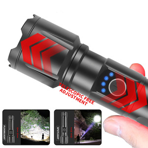 XHP70 30W LED ไฟฉายสีขาวแบบชาร์จไฟได้ แสงซูมระยะไกล - Product Image 5
