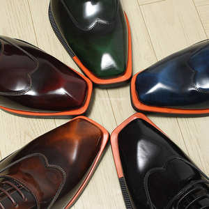 Zapatos de Vestir de Hombre con Cordones, de Cuero Ligero, con Tacón Alto, Punta en Pico, Estilo Derby, para Bodas, Negocios, Temporada de Otoño - Product Image 4