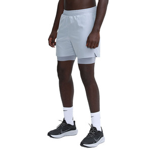 Logo personnalisé Sportrs Shorts hommes été maille séchage rapide pantalon de course 2 en 1 hommes Compression entraînement Shorts athlétiques - Product Image 2