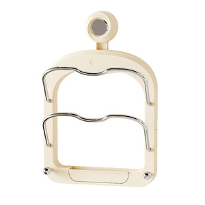 Pot Lid Holder Wall Mounted With Tray Metal Lid Hanging Kitchen Storage Rack Square Shape For Pot Cover And Utensil Organization - Product Image 5