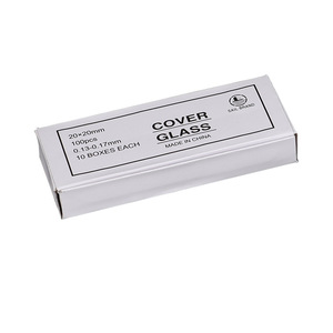 Taiyingkang Cover Glass 20x20mm 100pcs <b>Microscope</b> Slides Made In China - Product Image 1