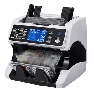 AL-920 ECONOMICAL USD, EUR, GBP, CAD, MXN VALUE MIXED EURO TICKET MONEY BANKNOTE COUNTERS COUNTING MACHINE