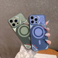 Étui de téléphone robuste en TPU PC pour iPhone 16 Pro Max 15 Pro, design peint, double couleur, fin, anti-rayures, anti-poussière