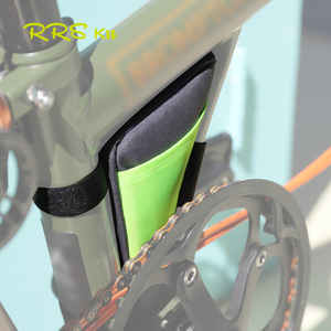 Rrskit-Bolsa de herramientas para cuadro de bicicleta, correa ajustable verde, forro de nailon resistente al agua para almacenamiento de bicicletas plegables Brompton - Product Image 4