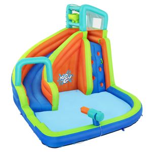 Parque Acuático Inflable <span class=keywords><strong>Mega</strong></span> Turbo Splash H2OGO de Bestway 53408 para Niños, 3.65 m X 3.20 m X 2.70 m - Product Image 1
