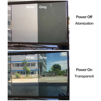 Verre intelligent m2 prix panneau de verre intelligent fenêtres film verre électrique commutable film intelligent pour fenêtre teinté