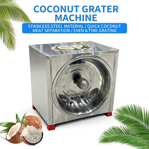 HN QDMECH Máquina Ralladora de <span class=keywords><strong>Coco</strong></span> Fresco Eléctrica de Acero Inoxidable de Grado Alimenticio de Alta Eficiencia - Product Image 2