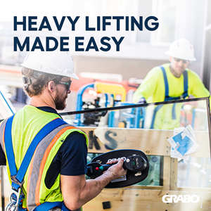 GRABO PRO Lève-pierre électrique sans fil pour encadrements <span class=keywords><strong>de</strong></span> cheminée et pierres <span class=keywords><strong>de</strong></span> foyer, capacité 375 lb - Product Image 3
