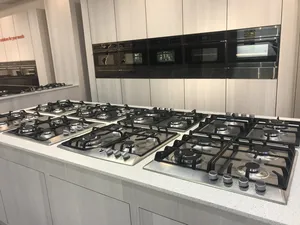 5 Burners 91cm Stainless Steel Build-in Gas Hob Cooktop