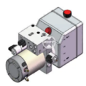 Bloc d'alimentation haute efficacité RYAN pour chariot élévateur DC24V 1.2kW 1.6 Cc/r 15.5MPa état neuf de haute qualité - Product Image 4