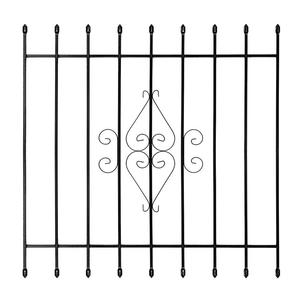 Casa decorativa de la ventana rejillas de ventana de seguridad rejillas de diseño de ventana de hierro guardias - Product Image 2