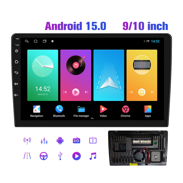 KZS TS7 2DIN OEM Wireless Carplay HD Screen Display GPS Reversing Aid Multimedia Stereo Car Radio MP5 FM AM Android Auto for