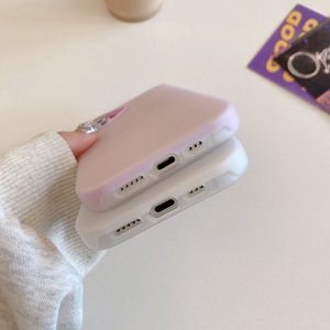 Coque de protection simple coque de téléphone pour iPhone 16 15 14 13 12 11 <span class=keywords><strong>Pro</strong></span> Max couleur gelée 2 en 1 couverture de téléphone double couche - Product Image 3